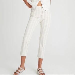 Anthropologie Pilcro Fleur High-Rise Slim Jeans